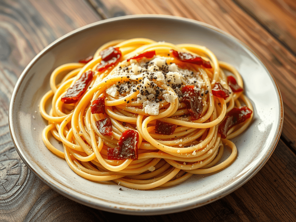 كيفية تحضير سباغيتي كاربونارا الأصلية بخطوات بسيطة