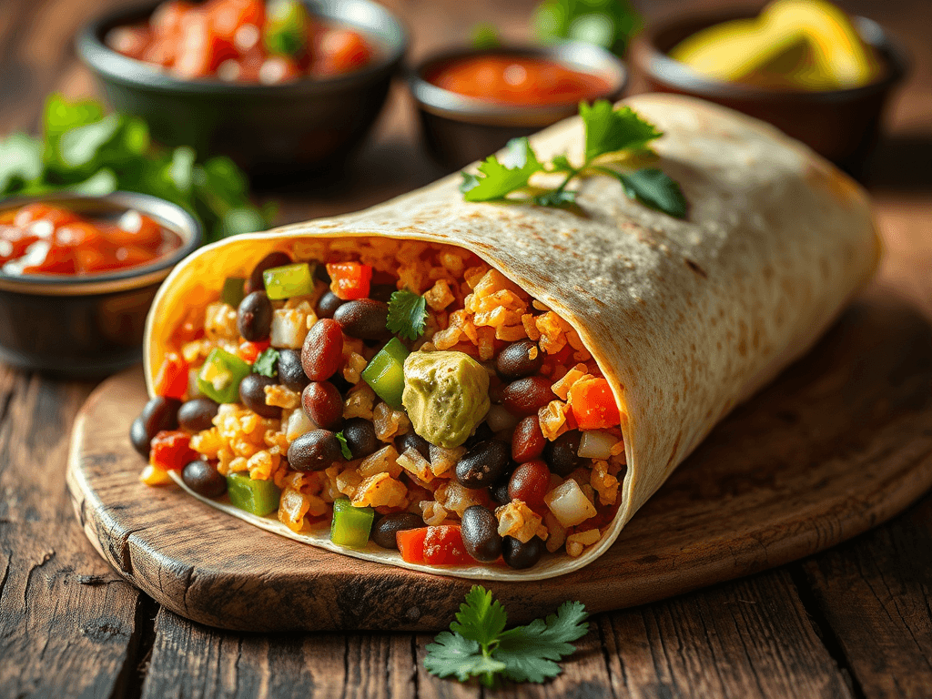 🌯 بوريتو (Burrito): الوجبة المكسيكية المتكاملة التي يعشقها العالم