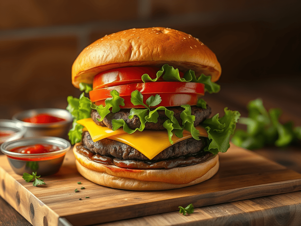طريقة تحضير البرجر المنزلي بسهولة
