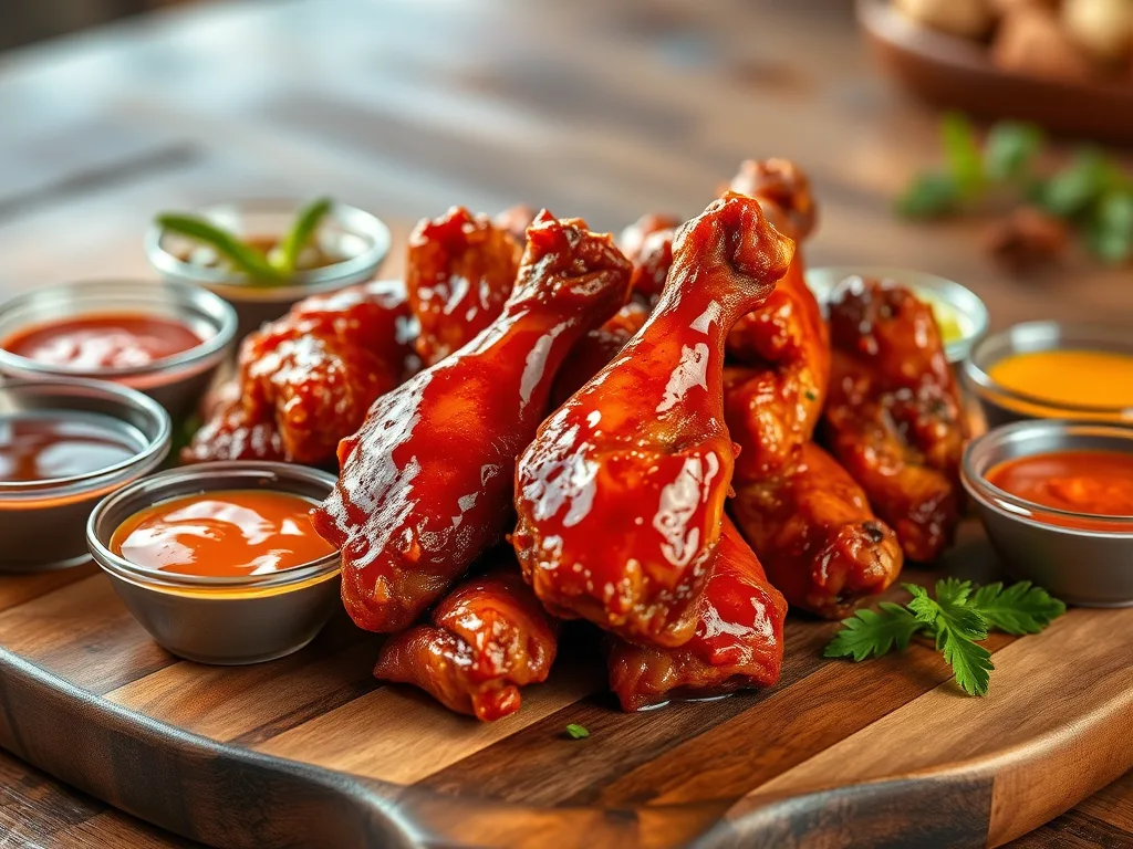 طريقة عمل أجنحة الدجاج المقرمشة